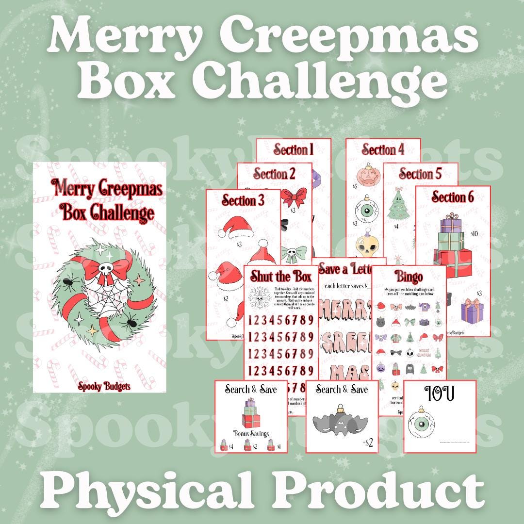 Merry Creepmas Box Challenge A6