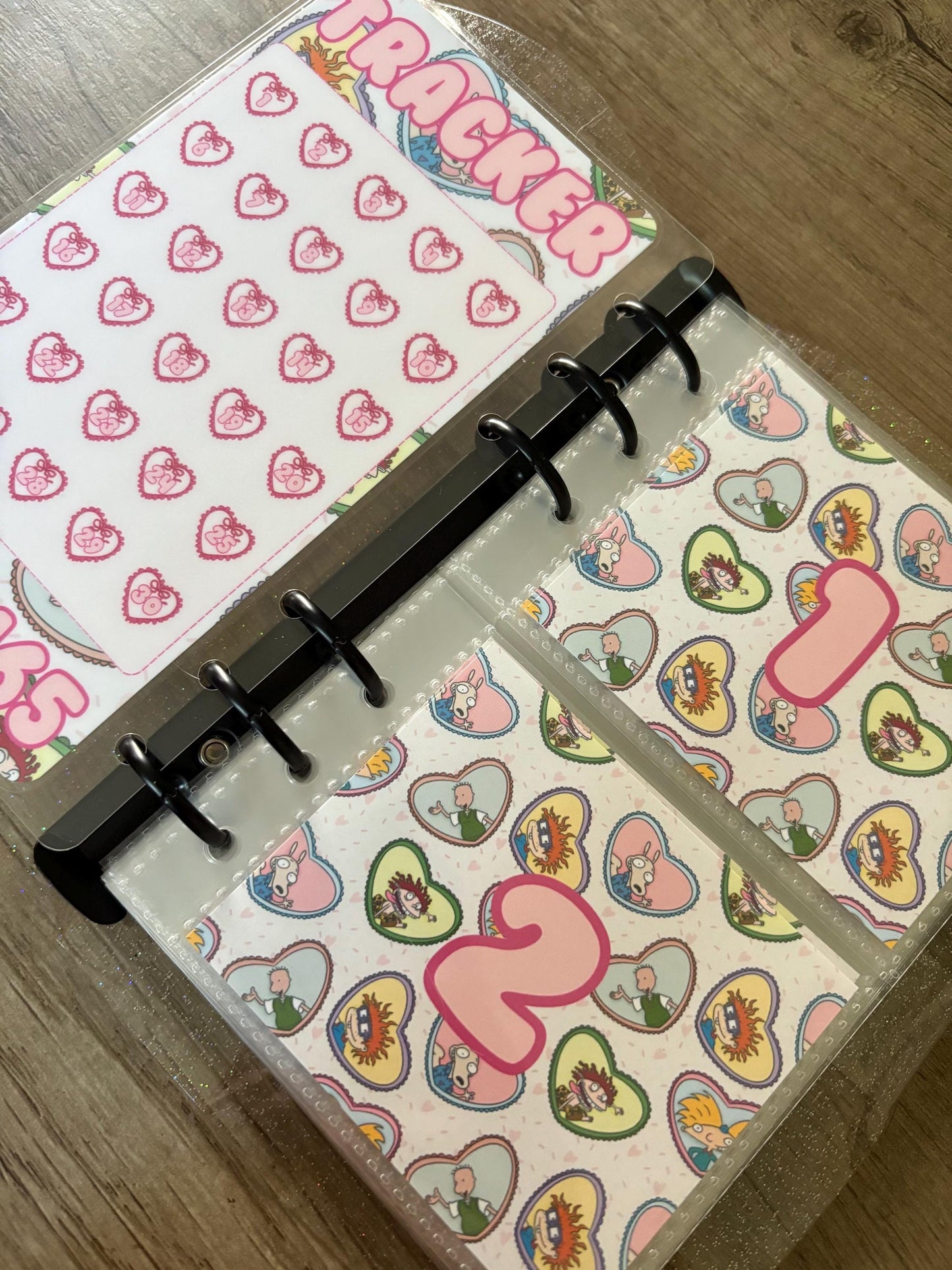 90s Kid 30 Envelope Savings Challenge Binder