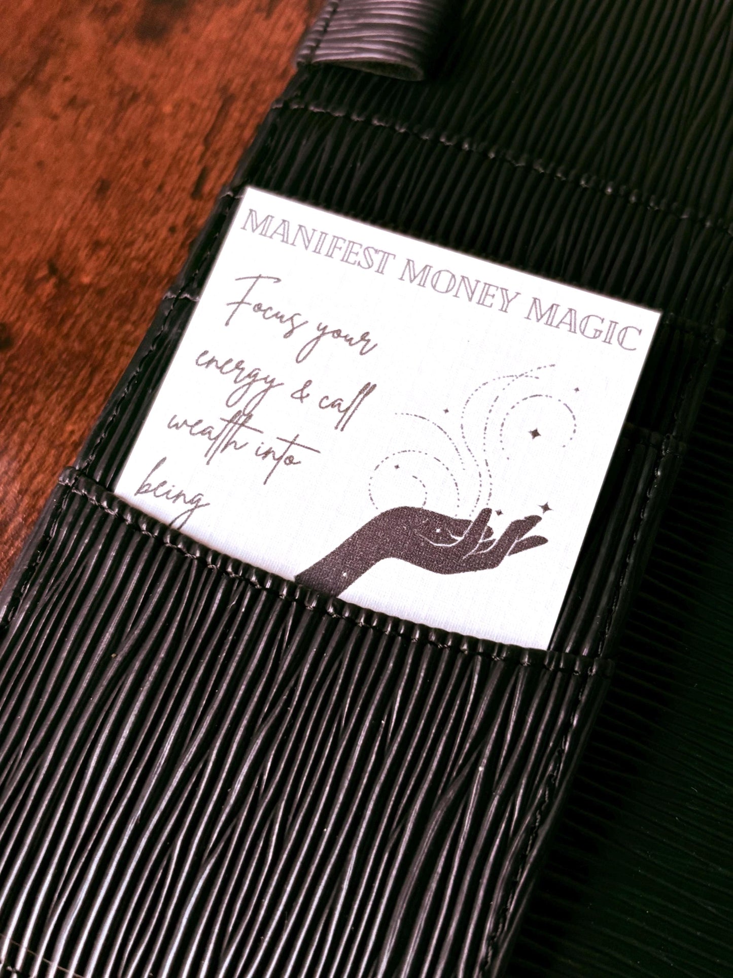 Motivational Pocket Planner Cards A6 Linen Budget Binder Decor