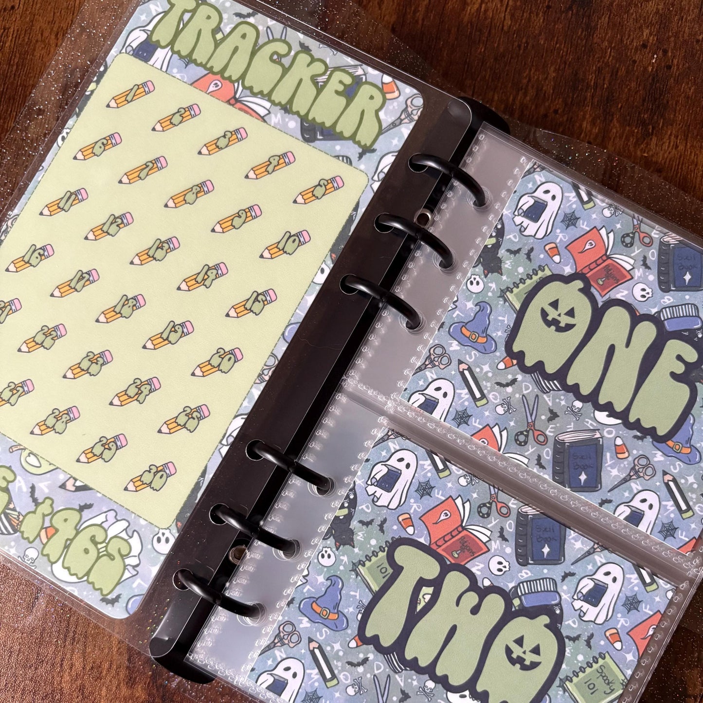 Spooky School 30 Envelope Savings Challenge Binder