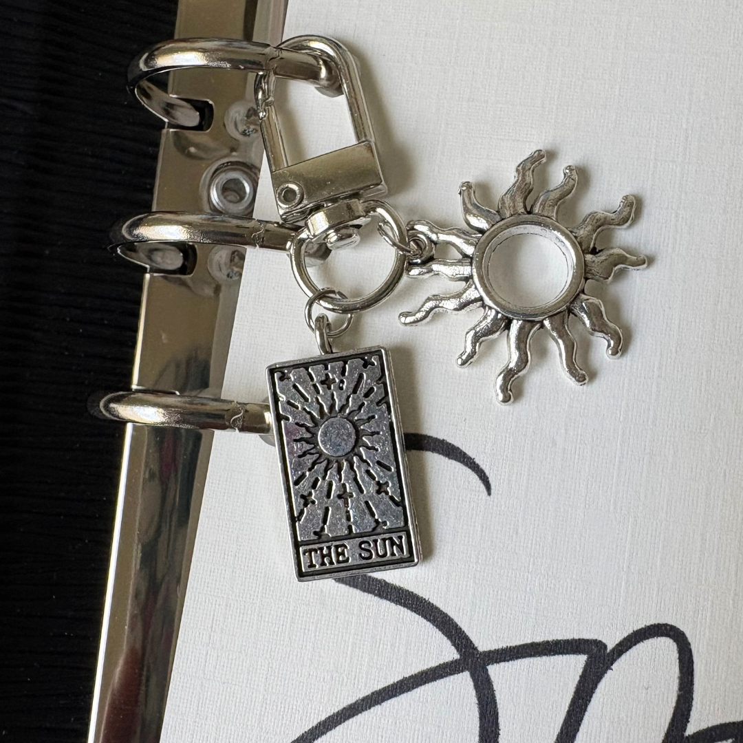 Tarot Card Binder Charms