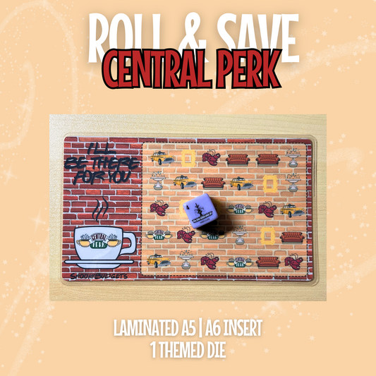 Central Perk Roll & Save Dice Challenge A6 A5