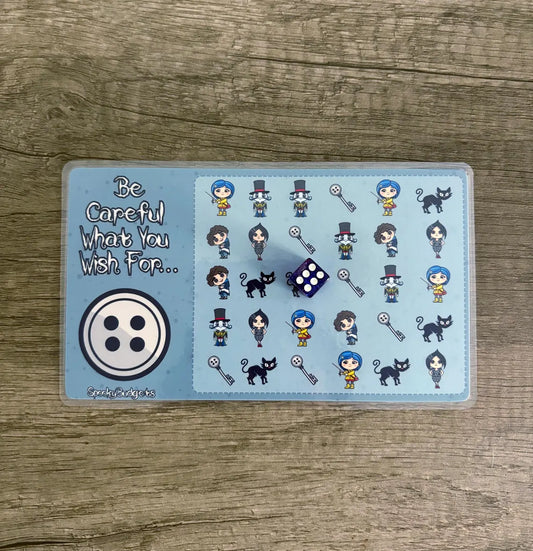 Button Girl Roll & Save Dice Challenge A6 A5