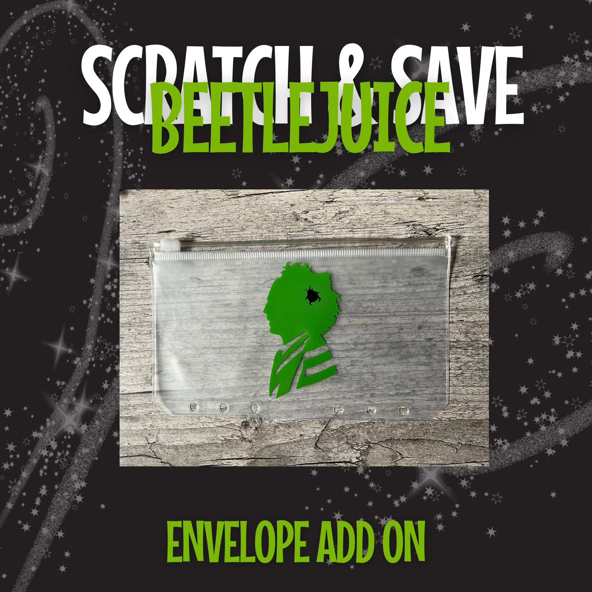 Its Showtime!! Scratch & Save Challenge 65 Dollar Savings Laminated A6 A5