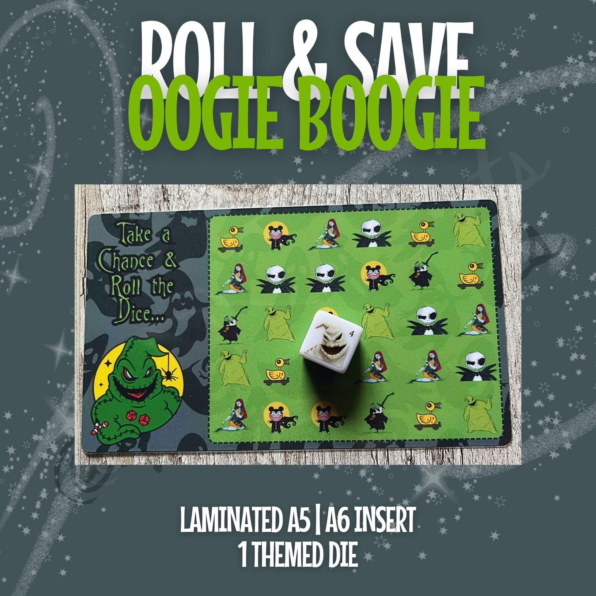 Oogie Roll & Save Dice Challenge A6 A5