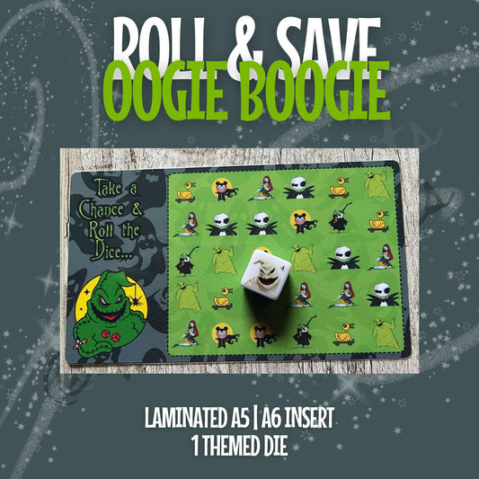 Oogie Roll & Save Dice Challenge A6 A5