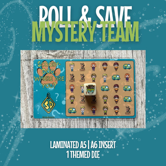 Mystery Team Roll & Save Dice Challenge A6 A5