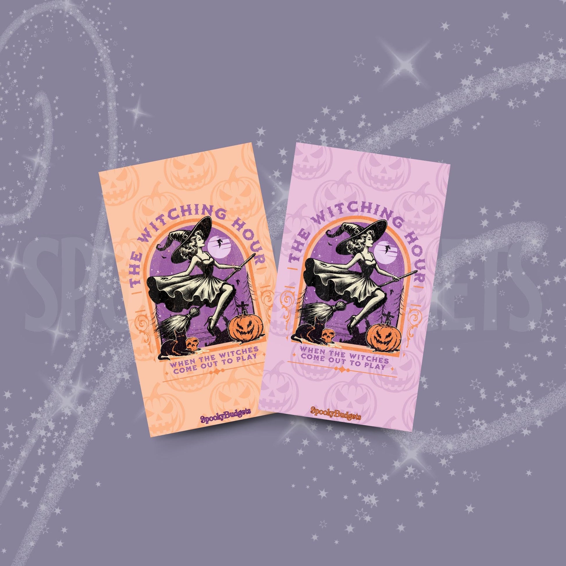Witching Hour A6 Binder Dashboards Laminated