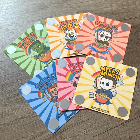 Cereal Killers Mini Scratch & Save Set of 6 Challenges 75/150 Total Savings
