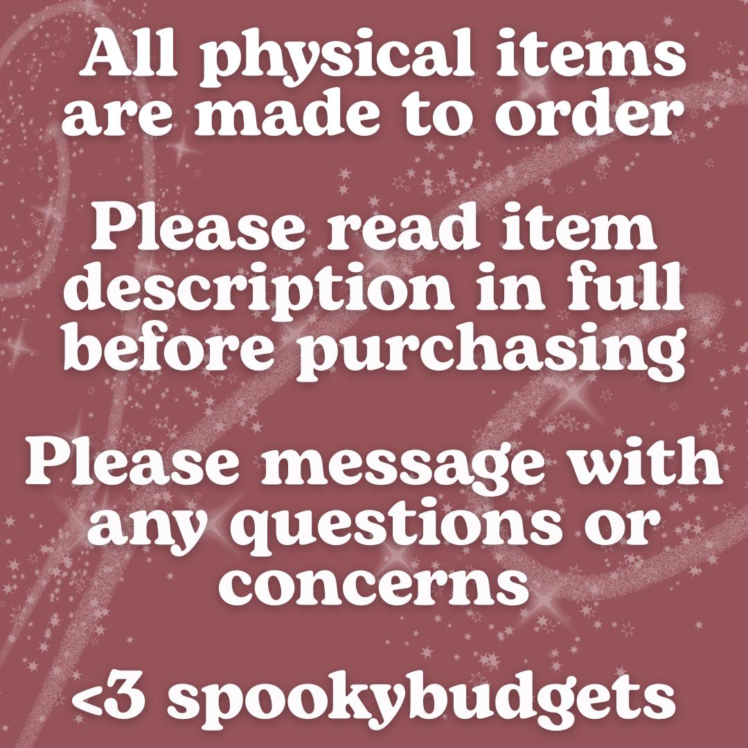 Groovy Halloween Cash Envelope A6 Laminated Custom Categories