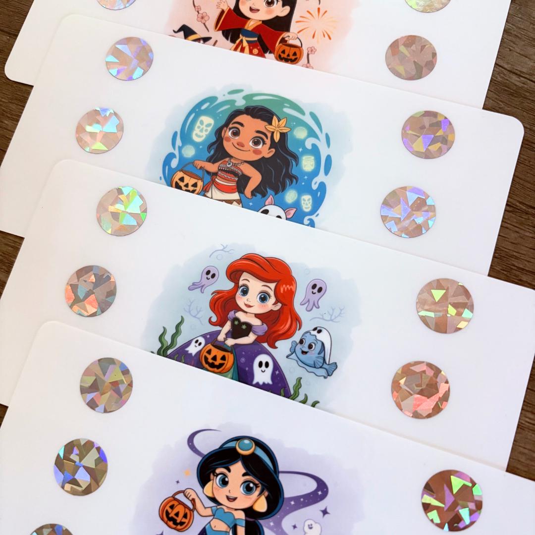 Halloween Princess Scratch & Save Challenges