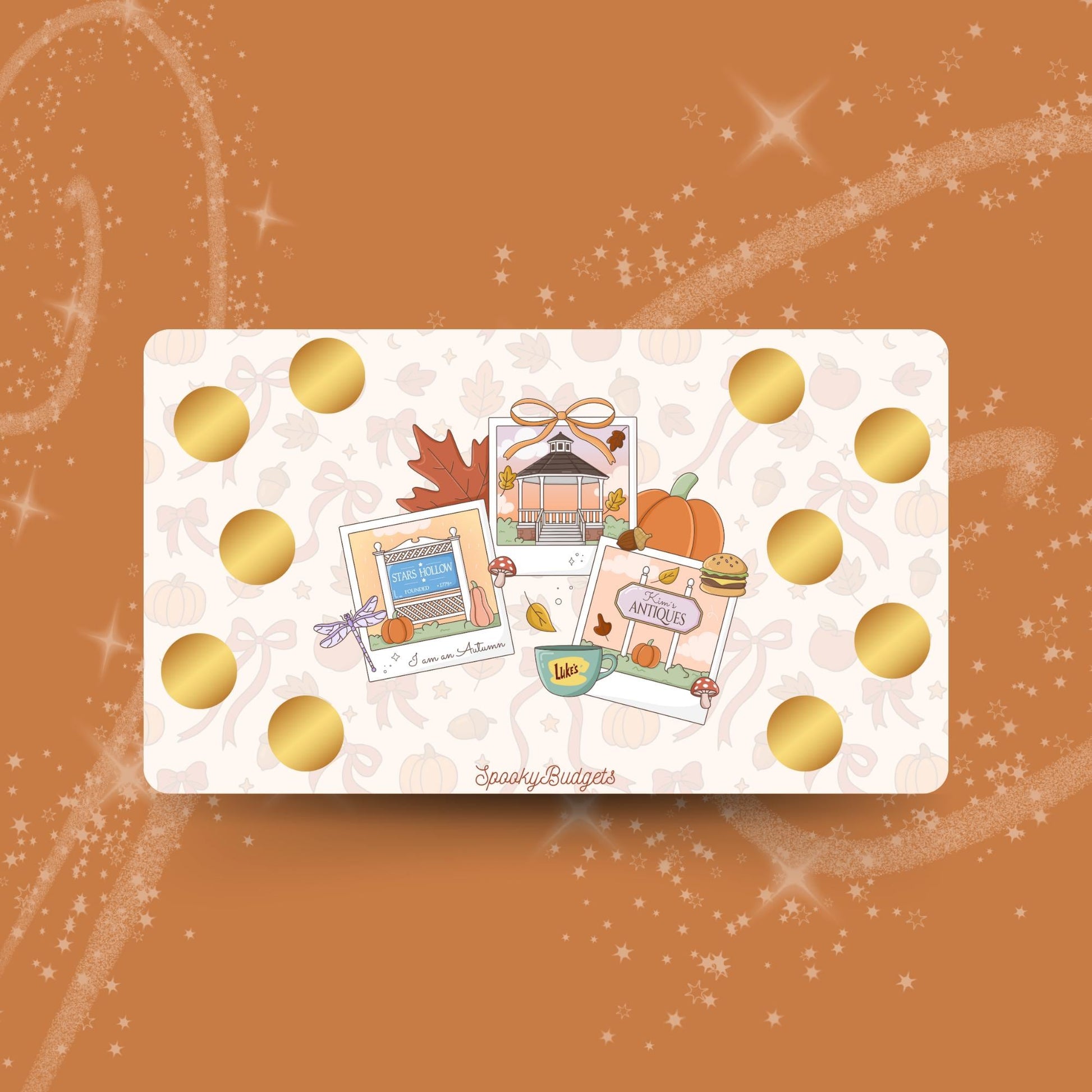 Stars Hallow Scratch & Save Challenge A6 50 Total Savings w/ Envelope Add on