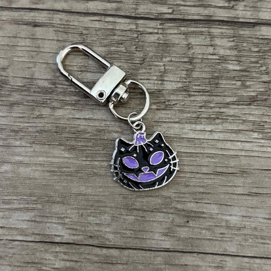 Black Cat Binder Charm