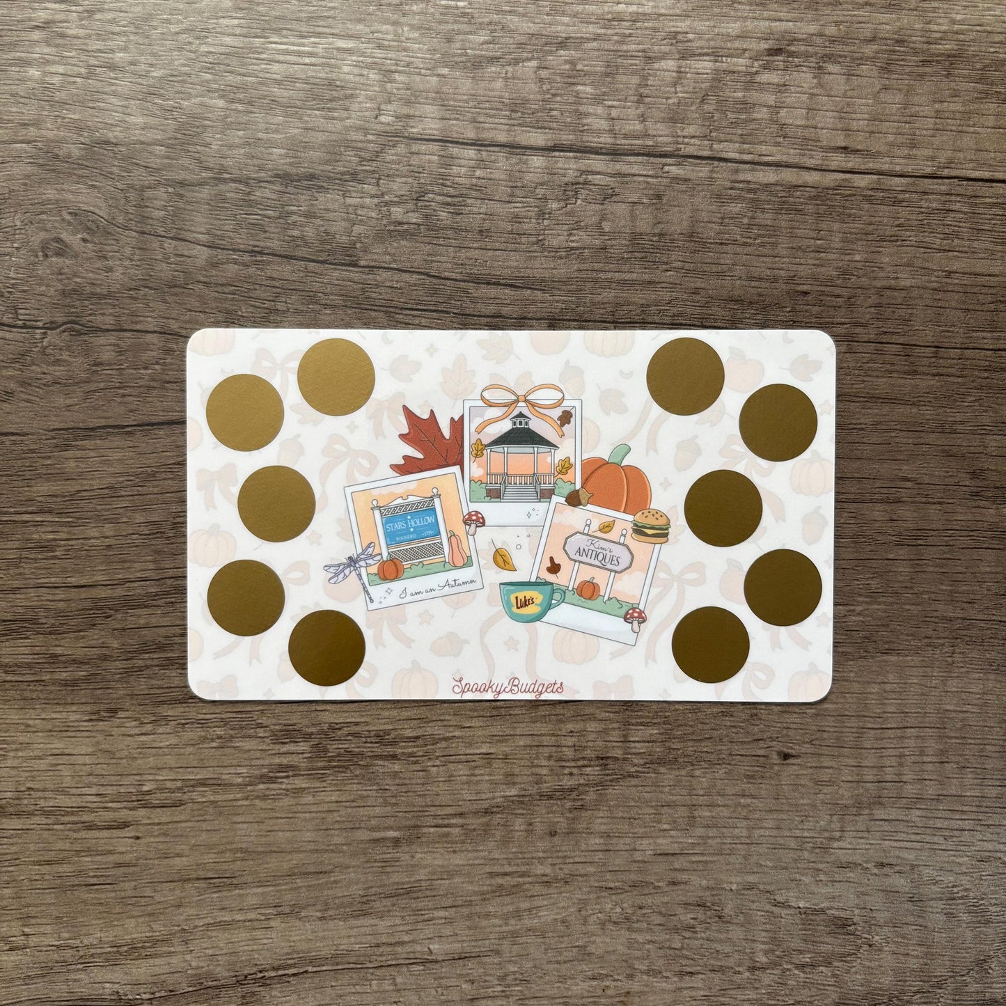 Stars Hallow Scratch & Save Challenge A6 50 Total Savings w/ Envelope Add on