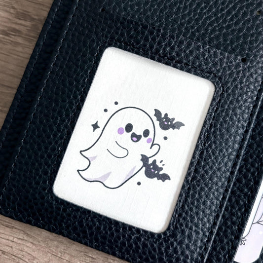 Ghost Pocket Planner Card Linen Budget Binder Decor