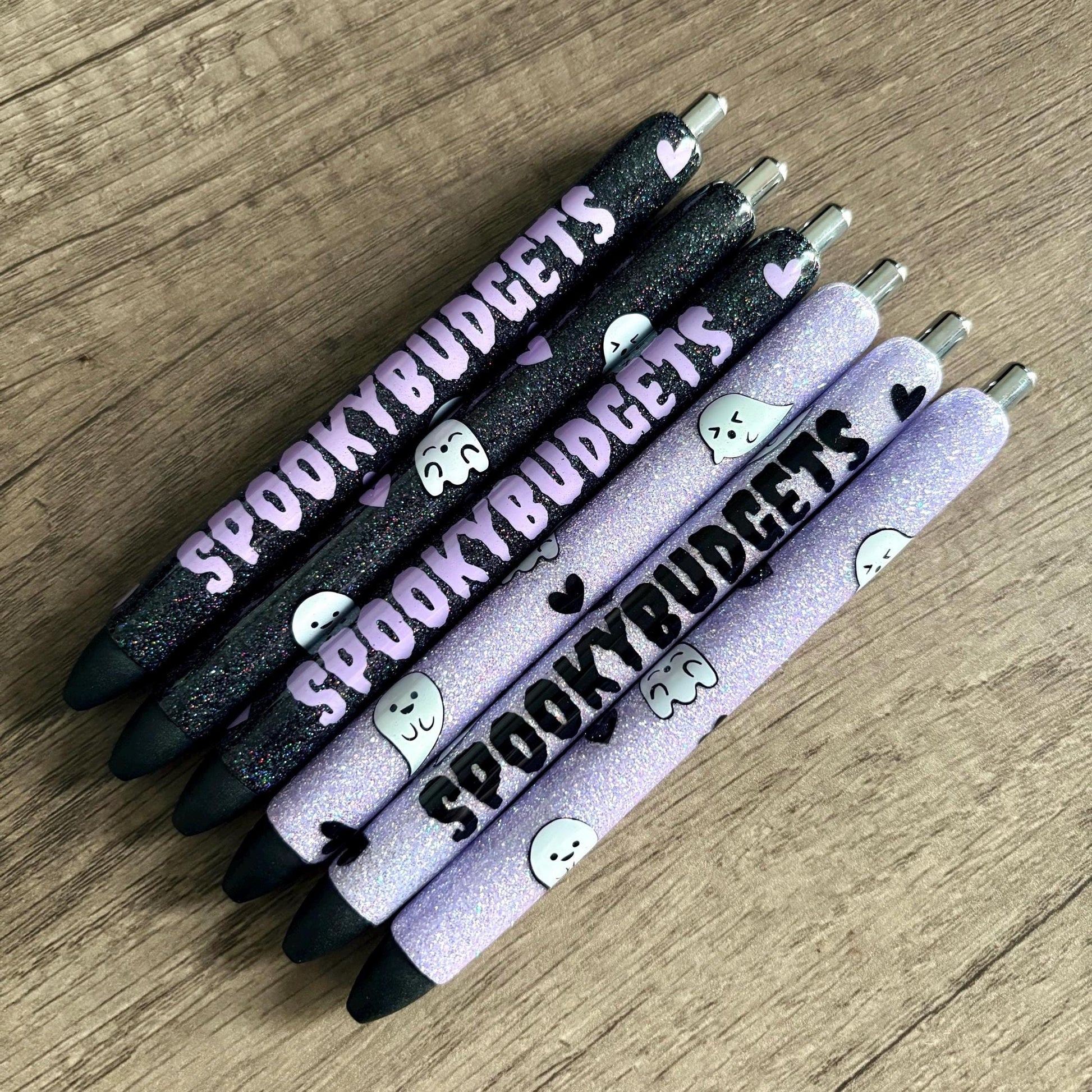 SpookyBudgets Glitter Gel Pen | Refillable Inkjoy