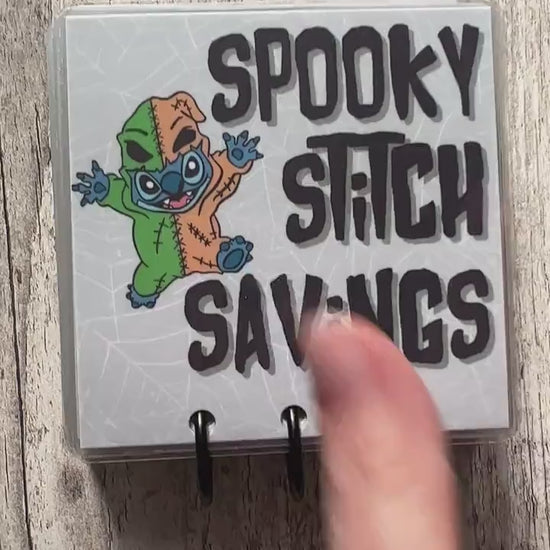 Spooky Stitch 20 Envelope 200+ Savings Challenge Mini Binder